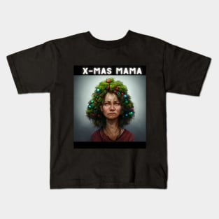 Christmas mama - Xmas victim Kids T-Shirt